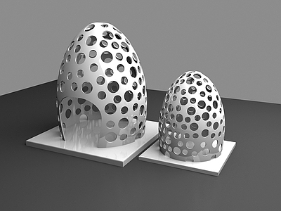 现代娱乐器材 蛋壳装置