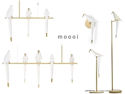 现代法式灯具组合 moooi灯具