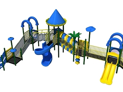 现代娱乐器材 大型玩具儿童滑梯