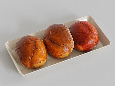 现代甜品面包店 蛋糕面包 红豆派 零食小吃下午茶 甜品 中式糕点