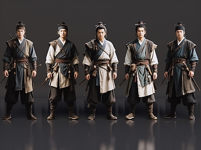 男人 2D古装人物 古装镖师 古代侠客 江湖大侠 江湖人士