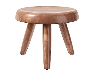 现代极简其他凳子 Cassina 圆凳 木凳 小凳子 边几