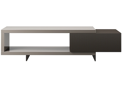 现代意式餐边柜 Minotti 极简边柜 餐边柜 电视柜 边柜