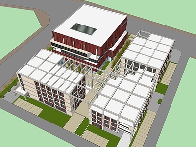 现代小公建 小共建 办公楼