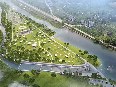 现代营地 帐篷营地 房车营地 露营规划 户外露营公园