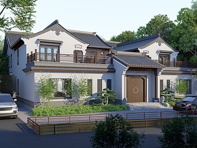 中式四合院 中式四合院
