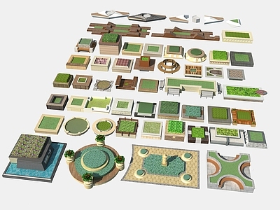 树池 树池坐凳 圆形树池 景观座椅 花池坐凳