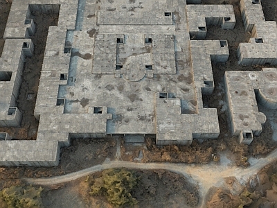 现代其他公共空间 建筑群