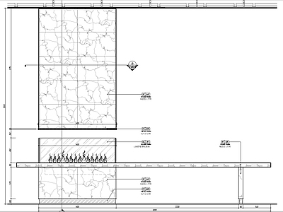 壁炉节点 壁炉造型节点图 施工图
