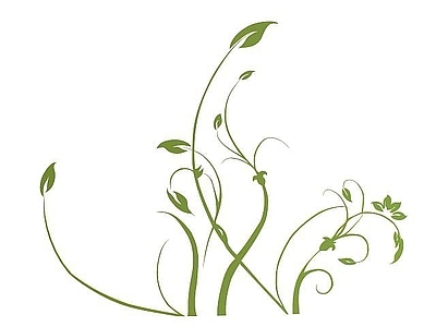 现代其他电器 植物花纹