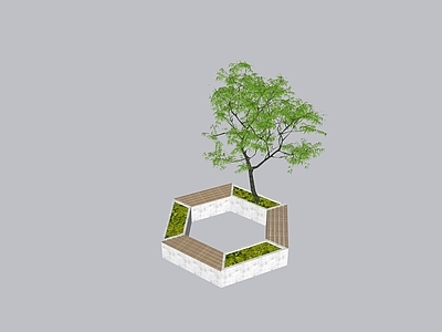 现代景观座椅 树池景观座椅