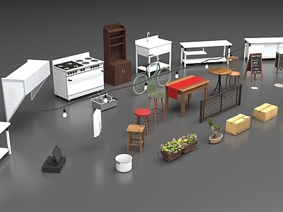 厨房用品 商业建筑公共设施