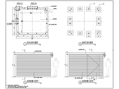 现代综合景观图库 配电箱装饰 施工图