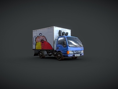 汽车 老旧小货车