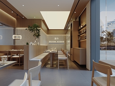现代其他餐饮空间 餐厅