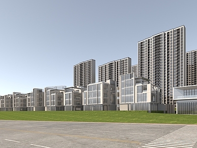 现代办公楼 多层办公楼 沿街办公楼 办公住宅
