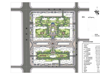 景观平面图 欧住宅地产平面图 经典欧式法式景观 居住区景观总图 施工图