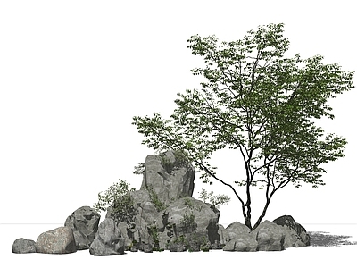 新中式假山 假山叠石