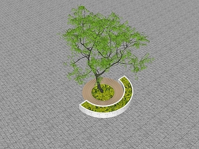 现代景观座椅 树池景观座椅