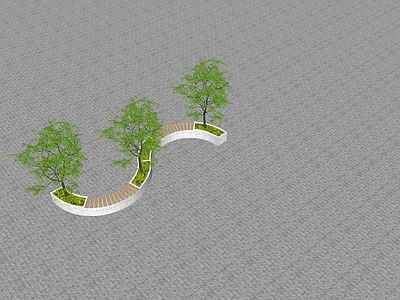 现代景观座椅 树池景观座椅