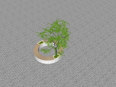 现代景观座椅 树池景观座椅