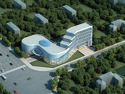 现代办公楼 多层办公楼 高层办公楼 酒店建筑 医院