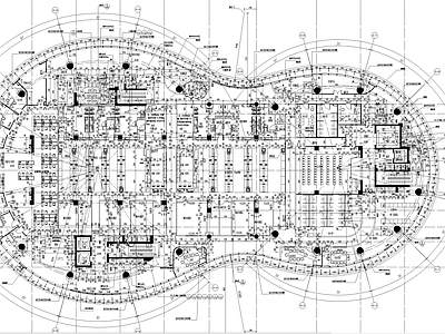 现代医院建筑 科技与生物建筑 医疗建筑 施工图
