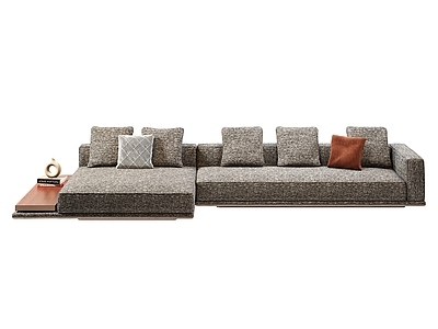 现代极简多人沙发 Minotti Minotti沙 极简沙发 多人沙发 布艺沙发