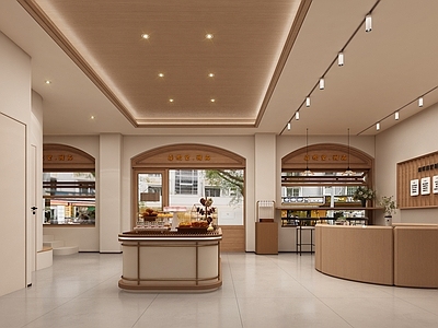 现代奶油甜品面包店 蛋糕店 面包店 甜品店