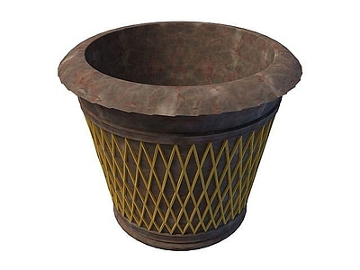 现代其他景观小品 欧式花坛