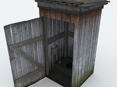 现代其他公共建筑 厕所 旱厕