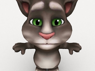其他动物 卡通猫