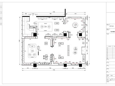 现代服装店 奢侈包店 专卖店 橱窗 施工图
