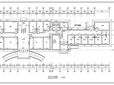现代医院建筑 卫生院建筑图 施工图