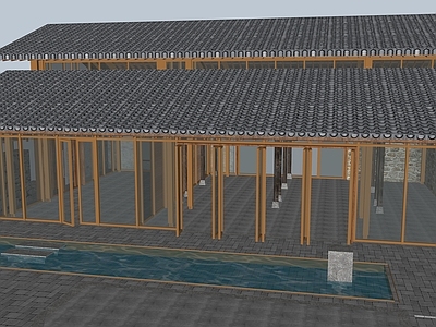 现代民宿建筑 民宿建筑