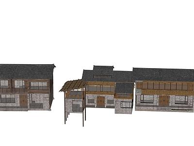 现代民宿建筑 民宿建筑