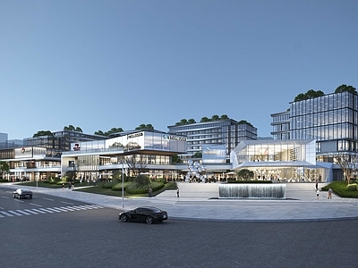 现代商业街 商业街