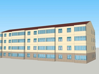现代多层住宅 老旧小区改造建筑