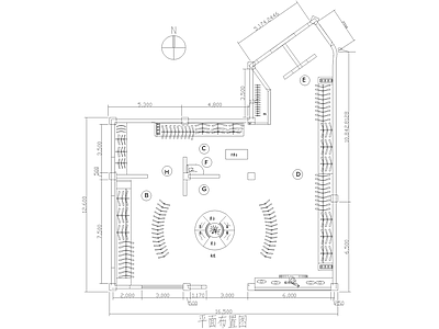 服装店 商铺服饰店 专卖店 橱窗 收银台 施工图