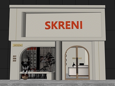 现代美妆店 美容美甲店