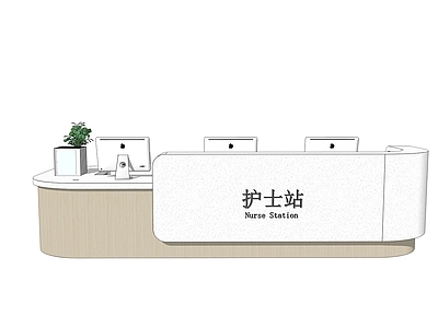 现代简约操作台 医院门诊护士站 医院住院部护士台 医院前台咨询台 医院诊所分诊台 导医台前台分诊台