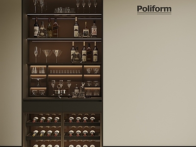 现代酒柜 现代酒柜 酒架 恒温酒柜