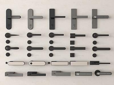 锁 钥匙 现代门锁 锁具 门把手