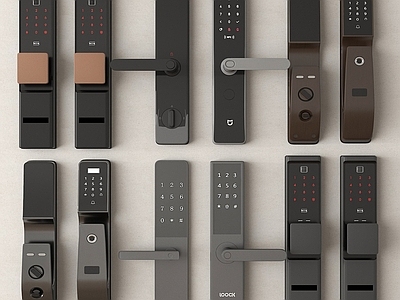 锁 钥匙 现代指纹锁