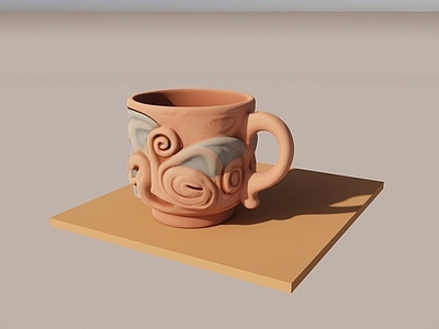 杯子 咖啡杯 马克杯 陶艺 啤酒杯