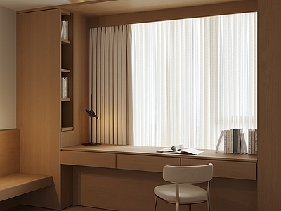 现代飘窗 书桌飘窗