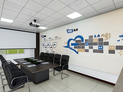 现代新中式文化展厅 调解室 司法所 文化墙 展厅