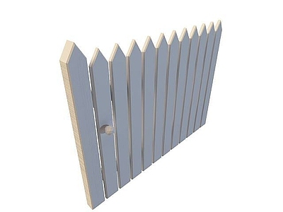 现代其他景观小品 公园木质栏杆