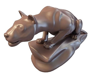 现代其他景观小品 动物雕塑