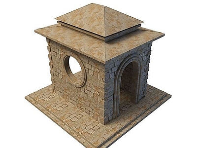 现代其他景观小品 公园小品